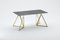 Steel Stand Table 160 in Walnut by Sebastian Scherer 13