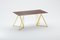 Table 160 en Noyer en Acier par Sebastian Scherer 3