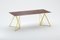 Steel Stand 200 Table in Walnut by Sebastian Scherer 3