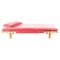 Pallet Dirty Pink Velvet Nature Daybed by Pulpo 1