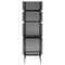 Lyn High Grey Black Cabinet by Pulpo 1
