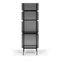 Lyn High Grey Black Cabinet by Pulpo, Image 2