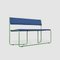 Trampoline Benches in Blue by Pepe Albargues, Set of 2 2