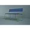 Trampoline Benches in Blue by Pepe Albargues, Set of 2 3