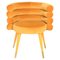 Mustard Marshmallow Dining Chair by Royal Stranger 1