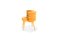 Chaise de Salle à Manger Marshmallow Orange par Royal Stranger 9
