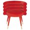 Red Marshmallow Dining Chair by Royal Stranger, Image 1