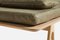 Sofá cama Level de roble en verde musgo con almohada de MSDS Studio. Juego de 2, Imagen 4