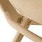 Natural Oak and Natural Leather Saxe Chair by Lassen 8
