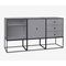 49 Dark Grey Frame Sideboard Trio by Lassen, Image 2