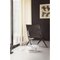 Oiled Oak Black Leather Saxe Chair by Lassen, Image 6