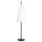 Bent Two Transparent Black Floor Lamp by Pulpo, Image 1