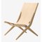 Natural Leather Saxe Chair by Lassen 2