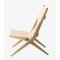 Natural Leather Saxe Chair by Lassen 10