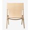 Natural Leather Saxe Chair by Lassen 8