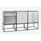 49 White Frame Sideboard Trio by Lassen, Image 2