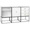 Credenza 49 bianca Frame Trio di Lassen, Immagine 1