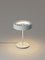 Small White Sin Table Lamp with Shade II by Antoni Arola, Image 2