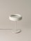 Small White Sin Table Lamp with Shade II by Antoni Arola 3