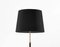 Lámpara de pie Pie De Salón G1 en negro y latón de Jaume Sans, Imagen 3