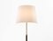 Lámpara de pie Pie De Salón G3 en blanco y latón de Jaume Sans, Imagen 3