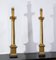 Empire Style Giltwood Candleholder Table Lamps, 19th Century, Set of 2 4