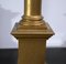 Empire Style Giltwood Candleholder Table Lamps, 19th Century, Set of 2, Image 13