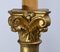 Empire Style Giltwood Candleholder Table Lamps, 19th Century, Set of 2, Image 11