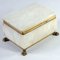 Alabaster Box with Lions Paw Feet, Italy, 1960s 9
