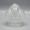 Jugendstil Deckenlampe aus geschliffenem Kristallglas, 1910er 5