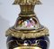 Napoleon III Oil Table Lamps in Sèvres Porcelain & Bronze, 19th Century, Set of 2, Image 14