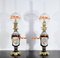 Napoleon III Oil Table Lamps in Sèvres Porcelain & Bronze, 19th Century, Set of 2 32
