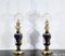 Napoleon III Oil Table Lamps in Sèvres Porcelain & Bronze, 19th Century, Set of 2, Image 29