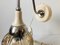 Eastern European Amber Glass Swan Neck Wall Sconces, 1985, Set of 2, Image 15