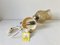 Eastern European Amber Glass Swan Neck Wall Sconces, 1985, Set of 2, Image 17