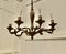 French Rococo Gilded Brass 8-Branch Chandelier 7