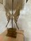 Lámpara mariposa vintage de latón, Imagen 6