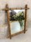 Tall Mid-Century Bamboo Framed Mirror 4