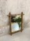 Tall Mid-Century Bamboo Framed Mirror 1