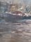 Ezelino Briante, Le Grand Port, óleo sobre cartón, años 60, enmarcado, Imagen 3