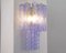 Large Wall Light in Blue Murano Glass, Italy, 1990s 9
