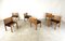 Vintage Leather Strap Dining Chairs, 1970s, Set of 6 10