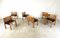 Vintage Leather Strap Dining Chairs, 1970s, Set of 6, Image 10