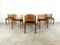 Vintage Leather Strap Dining Chairs, 1970s, Set of 6, Image 1