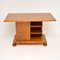 Swedish Satin Birch Coffee or Library Table, 1930s, Image 1