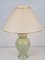 Regency Ginger Pot Table Lamp in Green Ceramic, France, 1970s 3