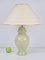 Regency Ginger Pot Table Lamp in Green Ceramic, France, 1970s 4