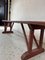 Earls 20th Century Rustic Swedish Wood Bench with Patinated Red 14