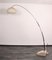 Lámpara de pie en forma de arco extensible con base de mármol de Hustadt Leuchten, años 60, Imagen 12