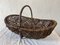 Swedish Country Handmade Willow Basket, Image 3